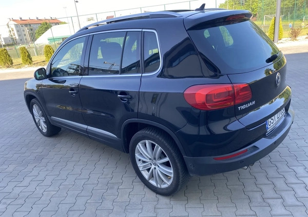 Volkswagen Tiguan cena 53999 przebieg: 163000, rok produkcji 2013 z Rymanów małe 781